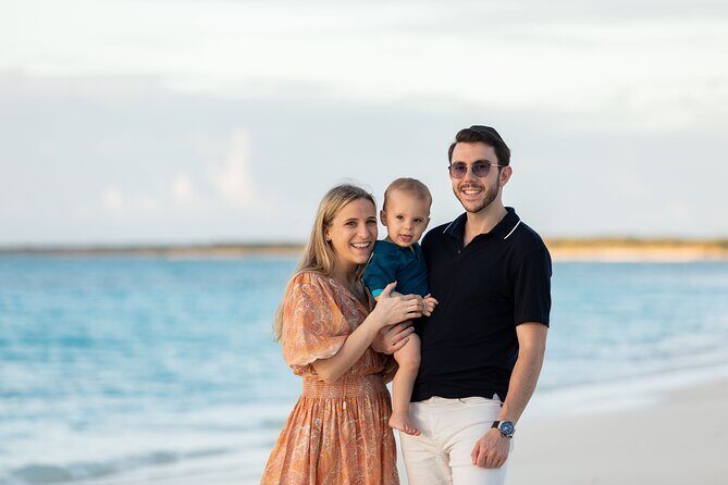 1 Hour Private Professional Portraits in Grace Bay Beach - Renau Destine Photography and the Style of Coaching