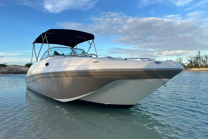 2-Hours Private Charter Tour in Turks and Caicos - The Sea Legend boat: small enough for attention, big enough for comfort