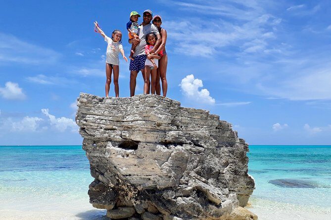 7 Hour Private Catamaran Sail, Snorkel and Beach BBQ Grace Bay, Providenciales - Sailing and wildlife scouting in the shallows