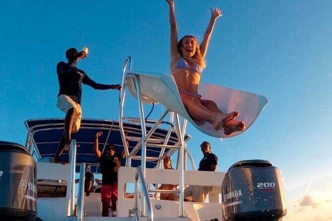 All Day Adventure with a Beach BBQ Feast from Providenciales - Leeward Reef snorkel: your first reef system with gear provided