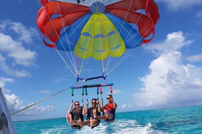 Capt Marvin Watersports / Parasail - Private Tour - A serene jump to 500 feet over Turks and Caicos
