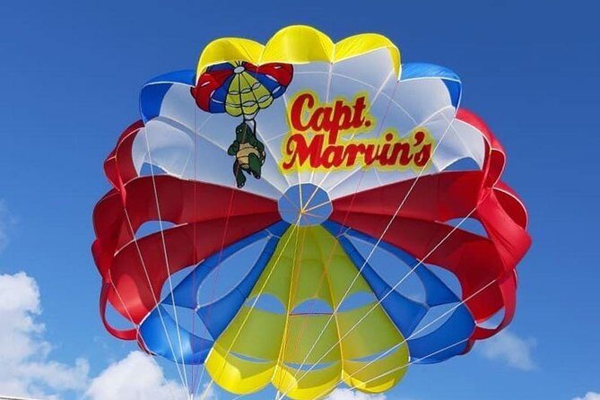 Capt Marvin Watersports / Parasail - Private Tour - Fast harness-on, life-jacket-on: the safety briefing you should trust