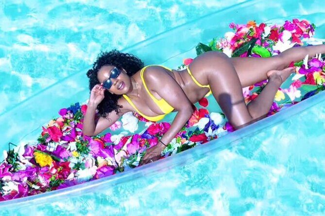 Clear Kayak Flower Girl Photoshoot in Turks and Caicos Islands - Where you meet at Leeward Beach and how the timing matters
