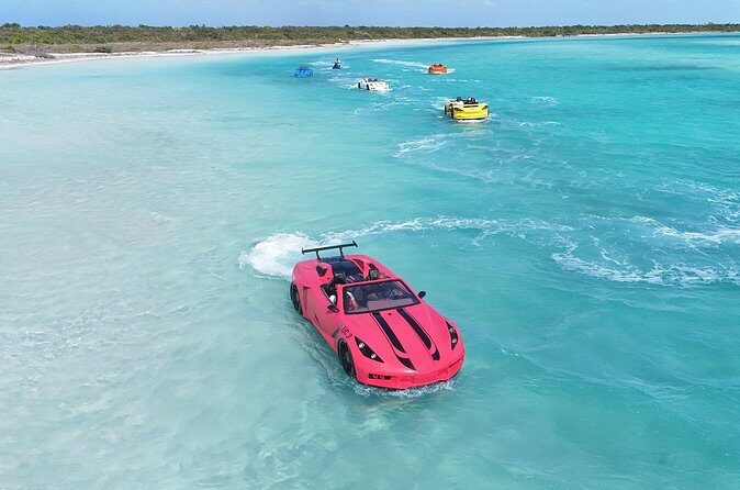Explore Shipwreck and Hidden Island Beaches in 1-Hour Jetcar Tour - La Famille Express Shipwreck: The One Stop That Makes This Tour Worth It