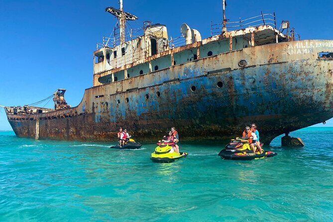 FAMOUS SHIPWRECK, Tiki Bar & Iguana Island Private Jet Ski Tour - Key highlights you’ll actually care about