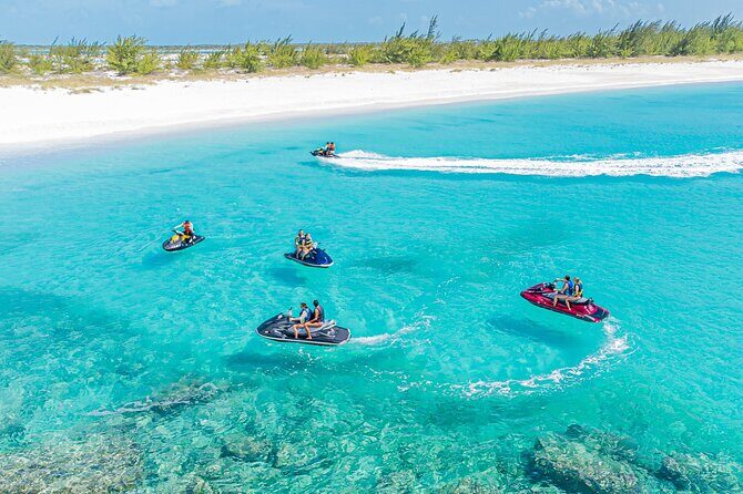 FAMOUS SHIPWRECK, Tiki Bar & Iguana Island Private Jet Ski Tour - What the pace feels like during a 2-hour private ride