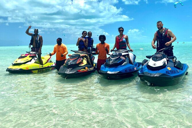 FAMOUS SHIPWRECK, Tiki Bar & Iguana Island Private Jet Ski Tour - Price and value: $478.99 per group for up to 2