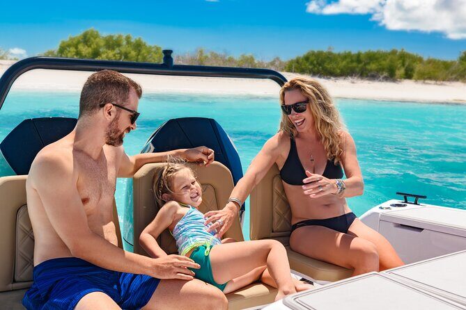 Full-day Private Tour in Turks and Caicos in a Luxury Axopar - French Cay’s Protected Sanctuary and the Pirate Footnotes