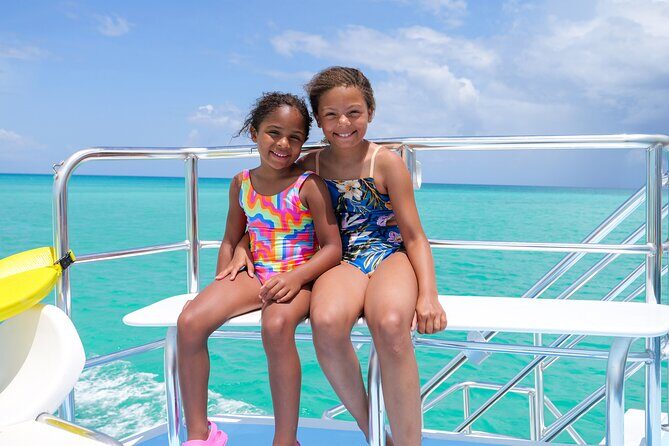 Half Day Private Boat Charter at Grace Bay, Providenciales - Full-day route: Iguana Island, Caicos Banks conch, Fort George, Shell Island, and Pine Cay reef
