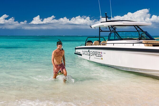 Half Day Private Luxury Axopar Charter in Turks & Caicos - Grace Bay Time: Snorkeling on a Major Barrier Reef
