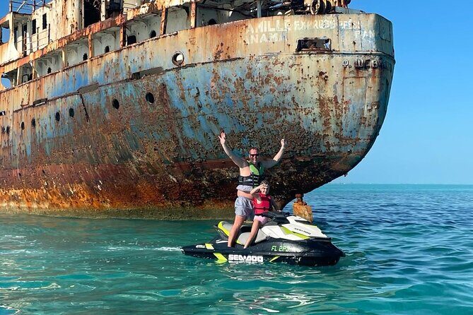 Jet Ski Tour or Jet Ski Rental in Providenciales - Cliff jumping: the adrenaline part, without guessing rules