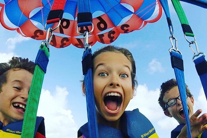 Key to the Sea Parasailing- Birds Eye View of the Best Beach in the world - Why This Parasailing Ride Works So Well Over Grace Bay