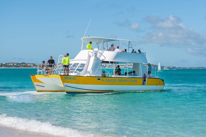 Morning Half Day Cruise from Providenciales with Snorkeling and Iguana Island - Half Moon Bay: beach time plus the endangered rock iguanas