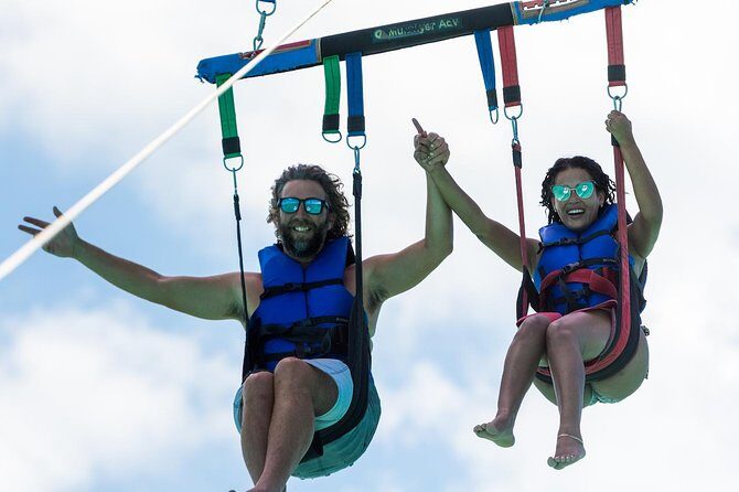 Parasailing Adventure from Providenciales in Turks and Caicos - The Beach Pickup System on Grace Bay (It’s Simple, But Read This Part)