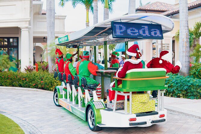 Party Bike Experience on Grace Bay Road - The pedal bike setup: comfort, group size, and “party energy”