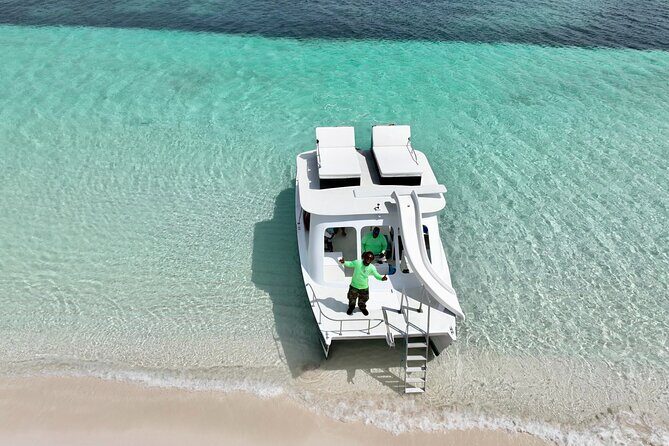 Private 4 Hour Power Catamaran Excursion in Grace Bay - Your private captain controls the day more than you think