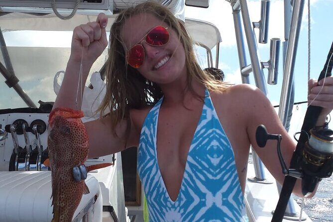 Private Bottom Fishing Charter 1/2 day morning on "Shady Grady" - Meet the Shady Grady: comfort meets real fishing power