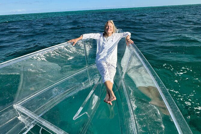 Private Clear Boat experience in Grace Bay - The Crew Factor: Stephen, Mario, Romario and Tanya