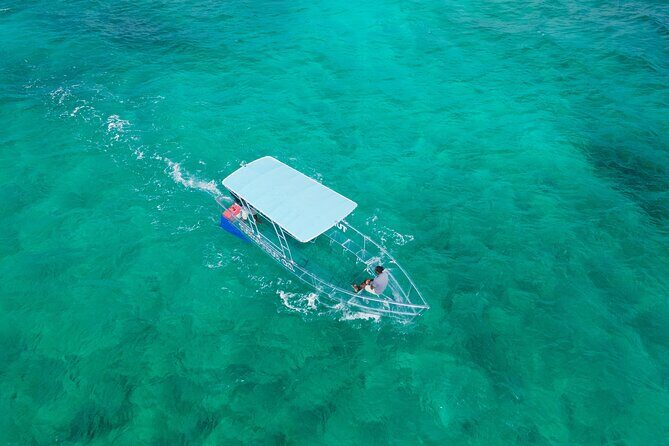 Private Clear Boat experience in Grace Bay - Stop 1 in Grace Bay National Park: Coral, Fish, and Wildlife