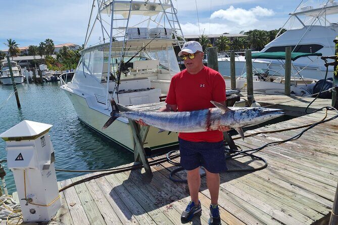 Private Deep Sea Fishing 1/2 Day morning on"Angler Management" - The First Stretch Offshore: Safety Briefing, Then Lines in About 20 Minutes
