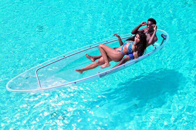 Romantic Clear Kayak Drone Photoshoot for Couples Turks & Caicos - Clear Kayak Meets Drone: Why This Works So Well in Provo