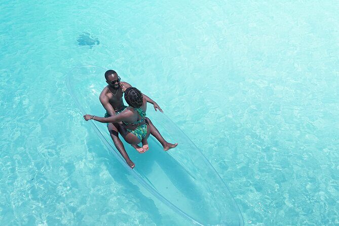 Romantic Clear Kayak Drone Photoshoot for Couples Turks & Caicos - What You Get Back: 130+ Photos, Edited Highlights, and Video for Sharing