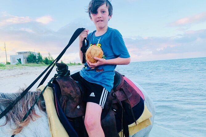 Shared Horseback Riding in Turks and Caicos - Special Occasions: Flowers and Little Surprises