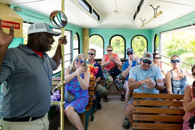 Trolley Island Tour: Conch Show, Full Lunch, History, 3.5 hours - Blue Hills and the first-settlement perspective