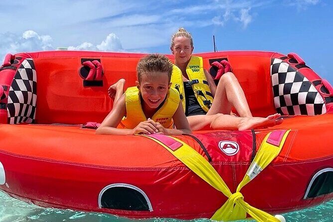 Tubing on grace bay beach Turks and caicos islands - Tubing in Turks and Caicos: the quick-hit thrill on Grace Bay